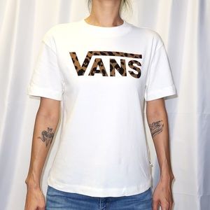 Vans | Tops | Womens Vans Tee White 
